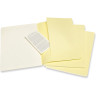 Набор блокнотов MOLESKINE Cahier Journal Large, 3 шт., нелинованный, нежно-желтый CH018M23